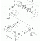 FXSTS 1BLY SPRINGER SOFTAIL (2006) FRONT TURN SIGNALS
