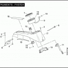 FXSTD 1BSY SOFTAIL DEUCE (2006) INSTRUMENTS - FXSTD / I