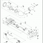 FLSTFSE2 1PNF CVO FAT BOY (2006) TAIL LAMP & REAR TURN SIGNALS