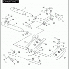 FLHTPI 1FMW ELECTRA GLIDE STANDARD POLICE (2006) Глушитель