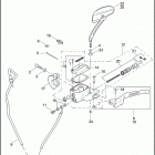 VRSCSE2 1PPG CVO V-ROD (2006) Привод управления сцеплением