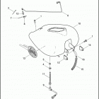 FLHTCUSE 1PRE CVO ULTRA CLASSIC (2006) Топливный бак