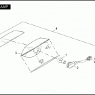 VRXSE 7RC7 CVO VR DESTROYER (2006) Задний фонарь