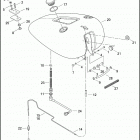 FXSTDI 1JBB SOFTAIL DEUCE (2006) FUEL TANK - FXSTD / I - FUEL INJECTED