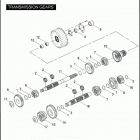 FLHTCUSE 1PRE CVO ULTRA CLASSIC (2006) TRANSMISSION GEARS