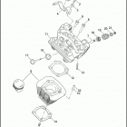 XL883C 4CJM SPORTSTER 883 CUSTOM (2006) CYLINDER, HEAD, & VALVES - V2 ™ EVOLUTION