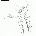 FLSTFSE2 1PNF CVO FAT BOY (2006) Руль
