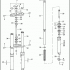 VRSCSE2 1PPG CVO V-ROD (2006) Передняя вилка