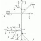 FLHTPI 1FMW ELECTRA GLIDE STANDARD POLICE (2005) E.F.I. WIRING HARNESS - FUEL INJECTED