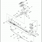 FLHTCSE2 1PKE CVO ELECTRA GLIDE (2005) Тормозной цилиндр задний