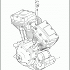 FXSTI 1BVB SOFTAIL STANDARD (2005) ENGINE ASSEMBLY - TWIN CAM 88B ™