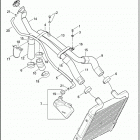 VRSCB 1HBZ VRSCB V-ROD (2005) COOLANT HOSES  /  BOTTLE