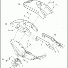 VRSCB 1HBZ VRSCB V-ROD (2005) REAR FENDER & SUPPORTS