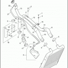 VRSCSE 1PMG CVO V-ROD (2005) COOLANT HOSES  /  BOTTLE