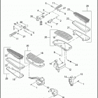 FXSTI 1BVB SOFTAIL STANDARD (2005) FOOTRESTS & FOOTBOARDS