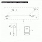 FLHTCSE2 1PKE CVO ELECTRA GLIDE (2005) GARAGE DOOR TRANSMITTER & RECEIVER