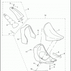 FLSTFSE 1PLF CVO FAT BOY (2005) Сиденье