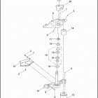 FLHTCSE2 1PKE CVO ELECTRA GLIDE (2005) FRONT FORK - BRACKETS