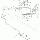 VRSCB 1HBZ VRSCB V-ROD (2005) Тормозной цилиндр задний