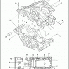 VRSCB 1HBZ VRSCB V-ROD (2005) CRANKCASE - UPPER & LOWER