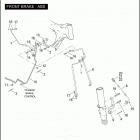 FLHTPI 1FMW ELECTRA GLIDE STANDARD POLICE (2005) FRONT BRAKE - ABS