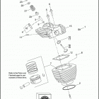 FLHTCUI 1FCW ULTRA CLASSIC (2005) CYLINDERS, HEADS & VALVES - TWIN CAM 88 ™