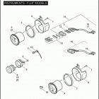 FLHTI 1FVW ELECTRA GLIDE STANDARD (2004) INSTRUMENTS - FLHT MODELS