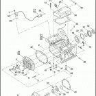 FXSTI 1BVB SOFTAIL STANDARD (2005) TRANSMISSION HOUSING