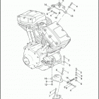 FLHTCSE2 1PKE CVO ELECTRA GLIDE (2005) ENGINE MOUNTS & STABILIZER LINKS