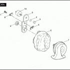 FXSTI 1BVB SOFTAIL STANDARD (2005) Клаксон
