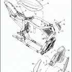 VRSCB 1HBZ VRSCB V-ROD (2005) COSMETIC COVERS