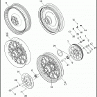 FXSTI 1BVB SOFTAIL STANDARD (2005) Заднее колесо