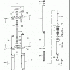 VRSCSE 1PMG CVO V-ROD (2005) Передняя вилка