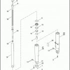 FLHTCSE2 1PKE CVO ELECTRA GLIDE (2005) FRONT FORK - TUBE ASSEMBLIES & SLIDERS