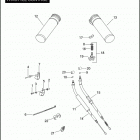 FLHTCUI 1FCW ULTRA CLASSIC (2005) Дроссельное управление