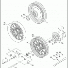 FXSTI 1BVB SOFTAIL STANDARD (2005) Переднее колесо