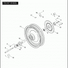 FLSTFSE 1PLF CVO FAT BOY (2005) Переднее колесо