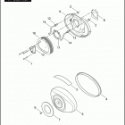 FLHTPI 1FMW ELECTRA GLIDE STANDARD POLICE (2005) Воздушный фильтр