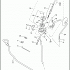 VRSCB 1HBZ VRSCB V-ROD (2005) Привод управления сцеплением