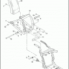 FXSTI 1BVB SOFTAIL STANDARD (2005) REAR FORK AND SHOCK ABSORBERS
