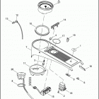 FLHPI 1FHW ROAD KING POLICE (2005) FUEL TANK INSTRUMENTS - FLHPI & FLHPEI