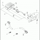 FLHTCSE2 1PKE CVO ELECTRA GLIDE (2005) TAIL LIGHT