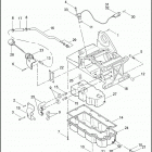 FLHTCSE2 1PKE CVO ELECTRA GLIDE (2005) TRANSMISSION HOUSING & OIL TANK