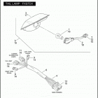 FXSTD 1BSY SOFTAIL DEUCE (2005) TAIL LAMP - FXSTD / I