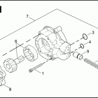 VRSCSE 1PMG CVO V-ROD (2005) Масляный насос