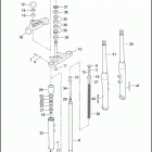 FXSTD 1BSY SOFTAIL DEUCE (2005) FRONT FORK - FXSTD / I