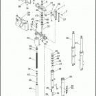 FLSTF 1BMY FAT BOY (2005) FRONT FORK - FLSTC / I, FLSTF / I & FLSTN / I