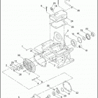 FLHTPI 1FMW ELECTRA GLIDE STANDARD POLICE (2005) TRANSMISSION BEARINGS & COVERS
