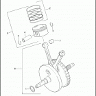 FLHTCSE2 1PKE CVO ELECTRA GLIDE (2005) PISTONS & FLYWHEEL ASSEMBLY - TWIN CAM 103 ™