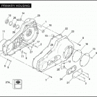 FXSTI 1BVB SOFTAIL STANDARD (2005) PRIMARY HOUSING